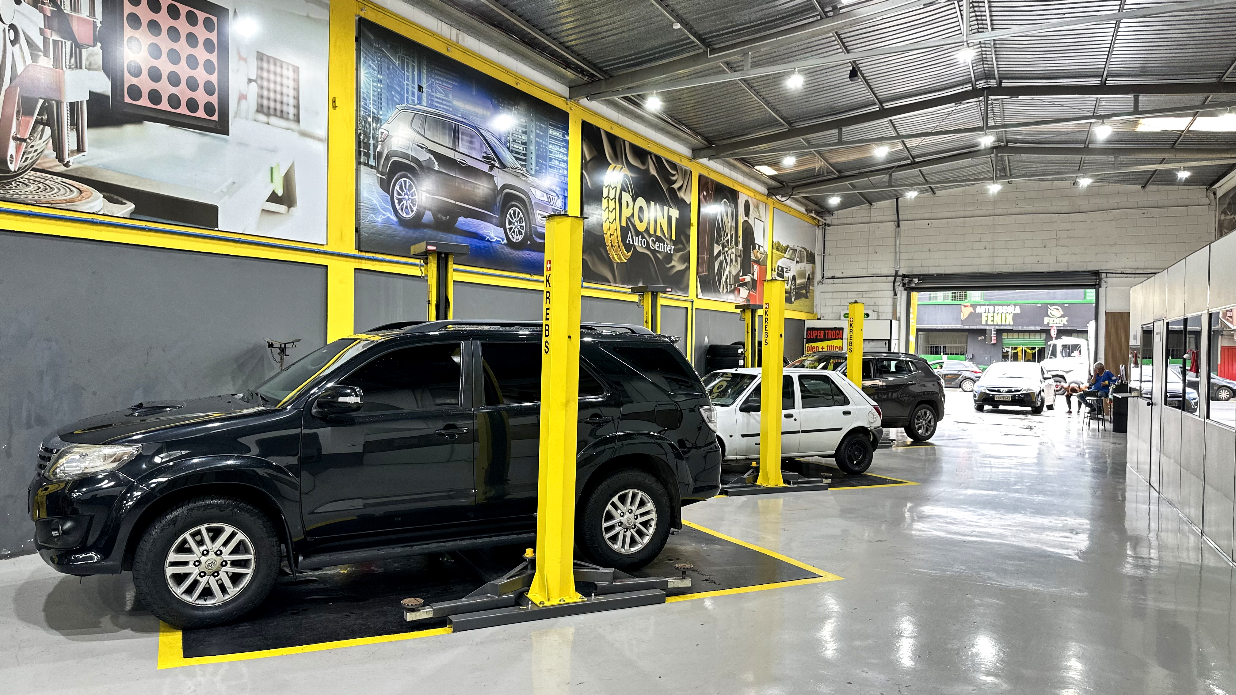 Estrutura Point Auto Center