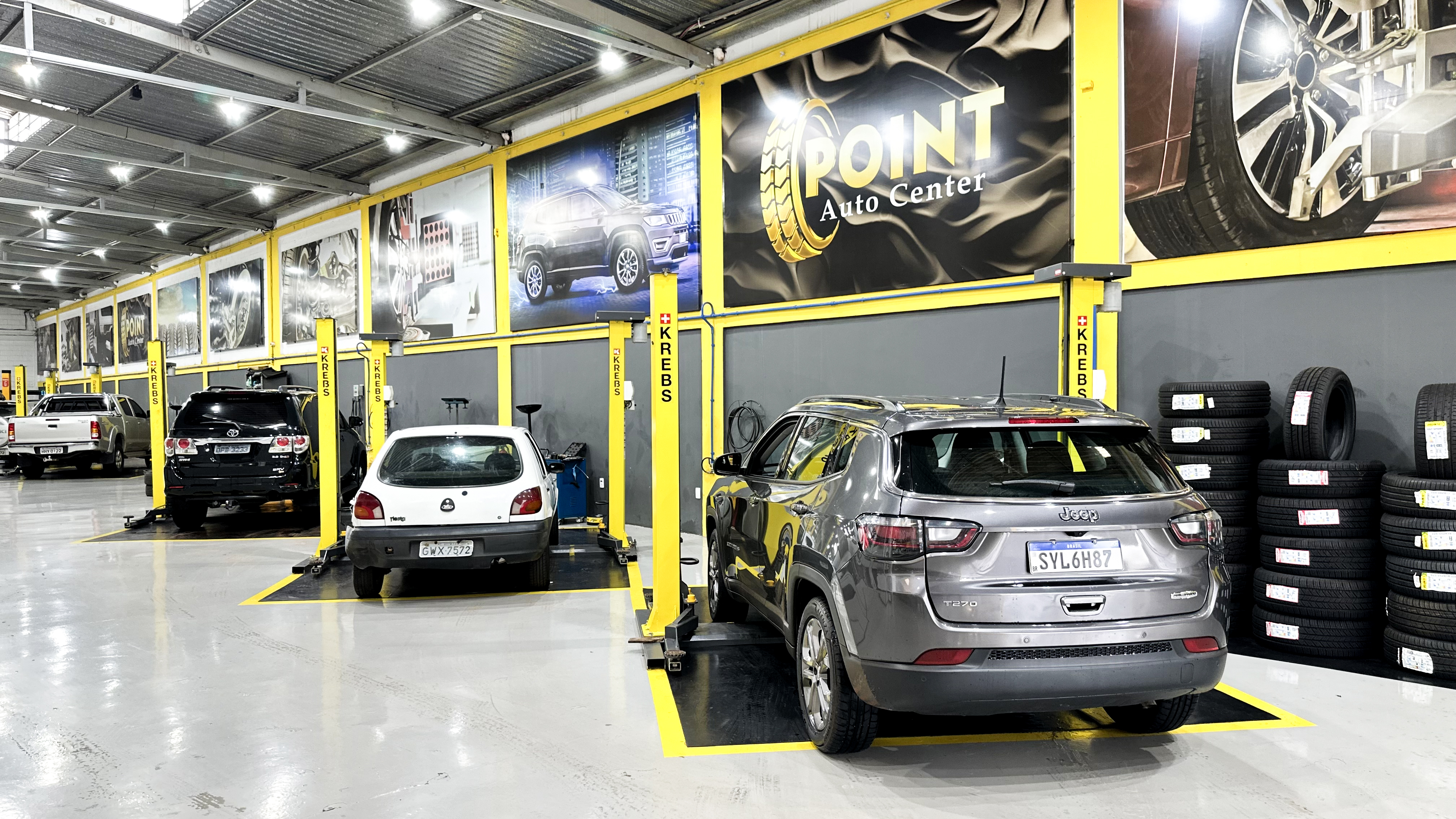 Estrutura Point Auto Center