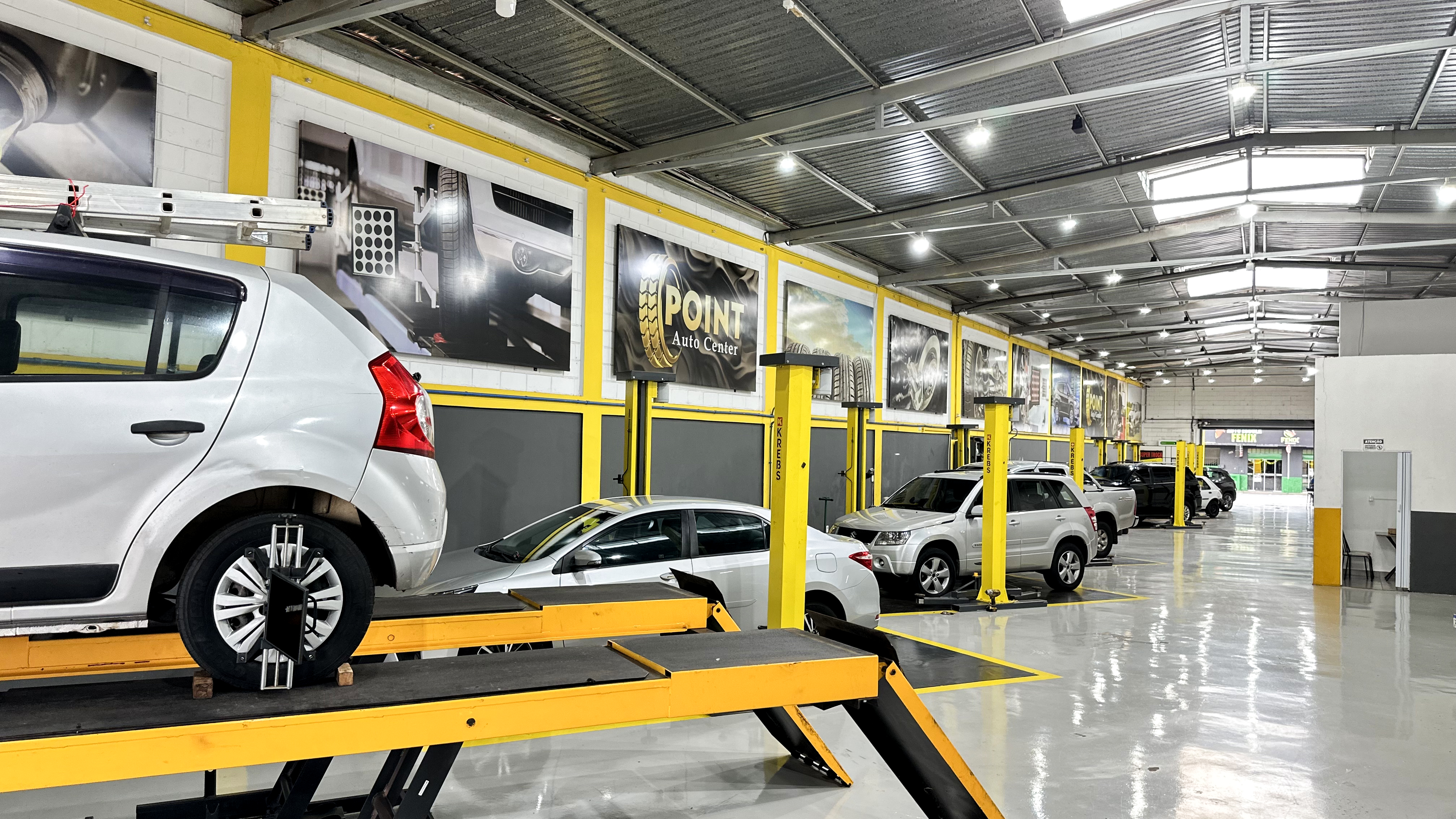 Estrutura Point Auto Center