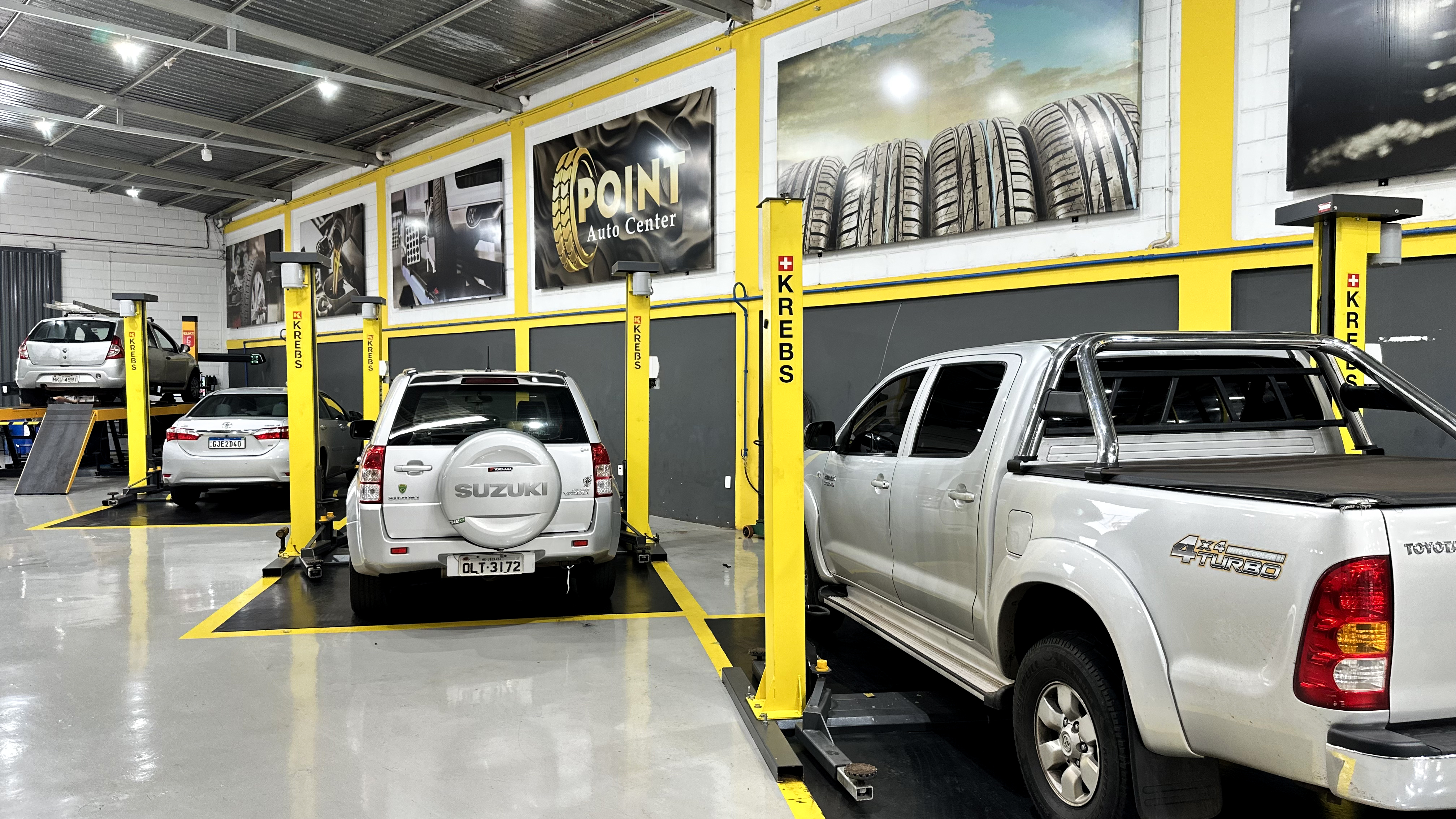 Estrutura Point Auto Center